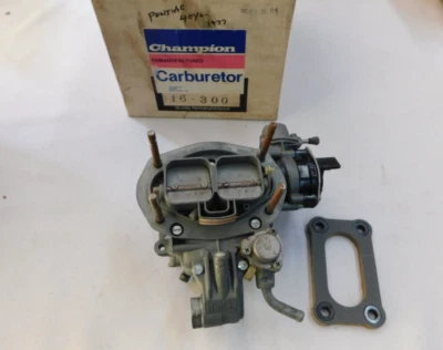 Pontiac 1977 R/M OEM 4 cilindros Carburador 2V Holley nos 151ci Sunbird Phoenix Astre Foto 1 de 4
