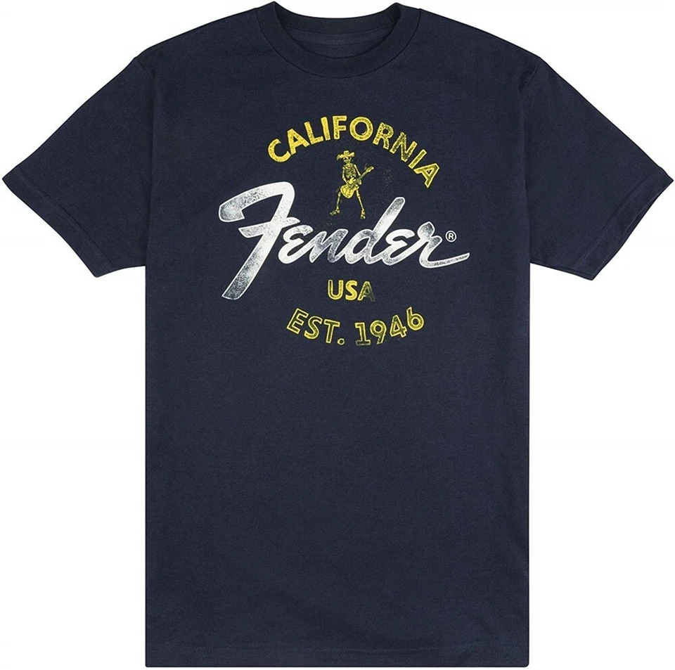 NUEVA Camiseta Fender Baja Azul - GRIS, #919-0117-XXX, ¡ELIGE TU TALLA! Foto 1 de 1