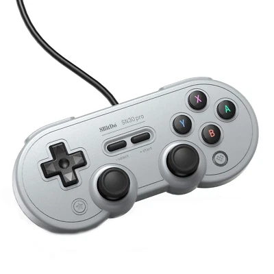 8BitDo SN30 PRO USB Wired Gamepad Joystick for Switch/PC/Steam/Raspberry Pi - Image 1 of 4