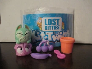 Kit Lost Kitties Serie 2 Modellino Topperz & Mr. Miffed Cat - Foto 1 di 1