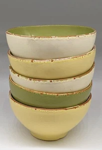 Vietri Cucina Fresca Cereal Bowl Cream Yellow or Green - Picture 1 of 4