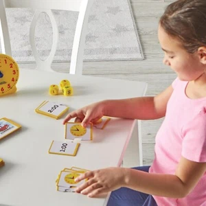 Learning Resources Time Activity Set - 41 Pieces, Ages 5+,Clock for Teaching Tim - Picture 1 of 7