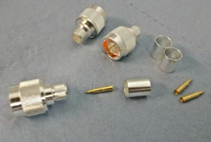 Złącze zaciskane "N" MĘSKIE, LMR-400, RG-213, S/T/G, 3-pak. Liczy się jakość! - Zdjęcie 1 z 2