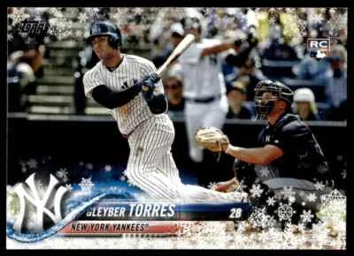 2018 Topps Holiday Gleyber Torres Rookie New York Yankees #HMW182 R53 - Image 1 of 2