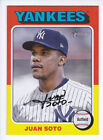 2024 Topps Heritage #143 JUAN SOTO 1st New York Yankees Card