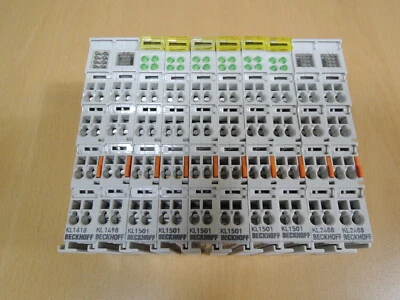 BECKHOFF KL1418 (1ea) / KL1498 (1ea) / KL1501 (6ea) / KL2488 (2ea) Foto 1 de 3