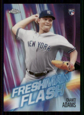 2019 Topps Chrome Freshman Flash #FF3 Chance Adams - Image 1 of 2
