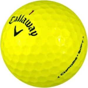 Callaway Chrome Soft Yellow Used Golf Balls, Good Condition, AAA Quality - Picture 1 of 8