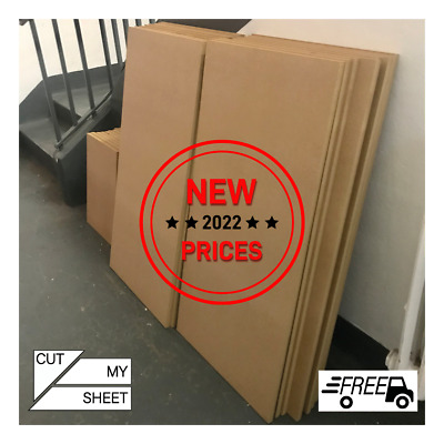 MDF Boards/ Sheets, SET SIZES OR CUT TO SIZE - 3mm,4mm,6mm,9mm,12mm,18mm • 21.95£