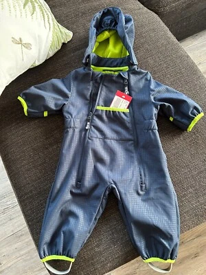 Dunkelblauer softshell-Anzug Overall Jako-o in 56-62, neu - Bild 1 von 4