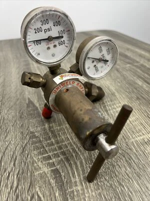 Uniweld RHP500 Regulador de Nitrógeno Antorcha de Soldadura Medidores de Gas PSI Foto 1 de 4