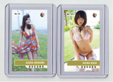 Asuka Kishi rare MH Oscuro #'d x/3 Tobacco card no. 103