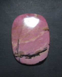 Natural Rhodonite Cabochon Baguette 36.15 Cts Loose Gemstone Cabs J 1085