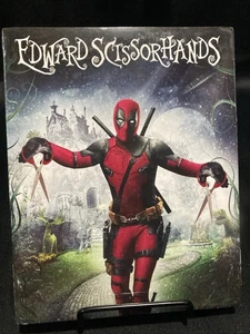 Edward Scissorhands Deadpool Slipcover OOP (Blu-Ray) - Factory Sealed - Picture 1 of 3