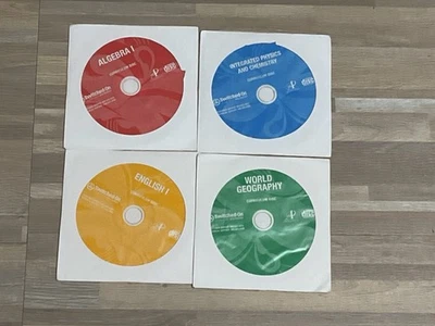 2010 9th Grade Switched On Schoolhouse 4 subject CD Set, No Installation Disk - Image 1 of 4