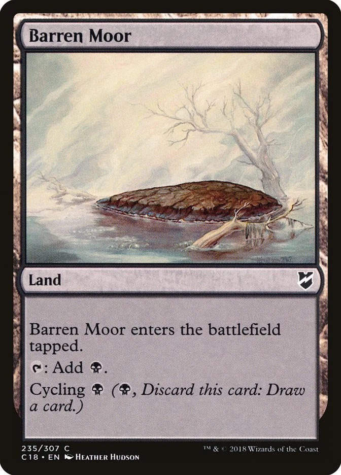Barren Moor [Commander 2018] (C18 235) Near Mint - Image 1 of 1