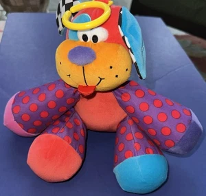 ‘VTG ‘LAMAZE’ PLAY&GROW PUPPYTUNES PLUSH COLORFUL TOY  HAS BOOKLET!! SUPERB COND - Picture 1 of 10