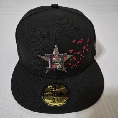 Houston Astros Fitted Size 7 3/8 🦇Batman Beyond🦇 New Era 59fifty Exclusive - Image 1 of 4
