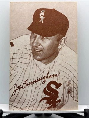 Joe Cunningham 1963 con estadísticas en la parte posterior Inv1052 Foto 1 de 4