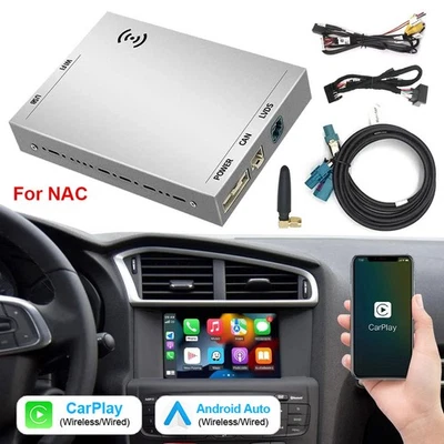 7/8" Wireless Carplay ＆ Android Auto Navigation Retrofit For Peugeot/Citroen NAC - Image 1 of 4
