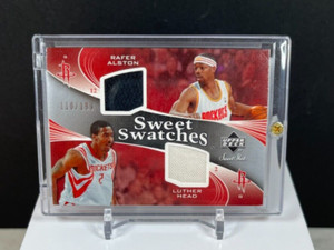 2006-07 Upper Deck Sweet Shot - Rafer Alston - Luther Head #SSD-AJ 110/199