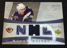 2006-07 Upper Deck Sweet Shot Sweet Stitches /200 Ilya Kovalchuk #SS-IK
