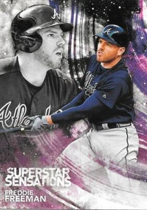 2018 Topps  FREDDIE FREEMAN  Superstar Sensations - ATLANTA BRAVES - #SSS-19 - Picture 1 of 1