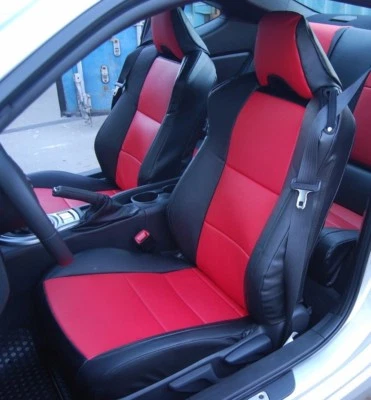 IGGEE S.LEATHER CUSTOM FIT SEAT COVERS FOR SCION FR-S BRZ 86 2013-2020 13 COLORS - Image 1 of 4