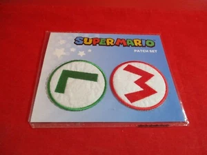 Mario & Luigi Patch Set Culturefly Official Nintendo Patch *NEW* - Picture 1 of 2