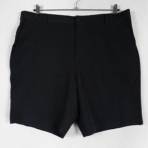 Banana Rebuplic Shorts Men 40 Black Lightweight Stretch Flat Front Chino Casual - Picture 1 of 9