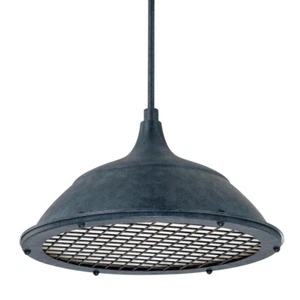 Capital Lighting 18” Hanging Pendant Light Weathered Zinc - 312811WZ - Picture 1 of 1
