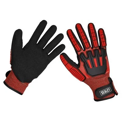 Sealey Cut & Impact Resistant Gloves - Large - SSP38L - Image 1 of 4