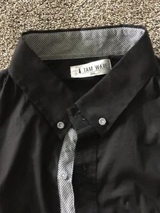 Tam Ware 3 Xl Herren Hemd schwarz mit Hahnentritt sehr guter Zustand - Bild 1 von 4