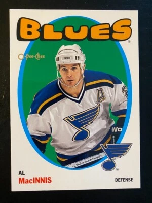 Al MacInnis 2001-02 O-Pee-Chee Hockey Heritage #96 St. Louis Blues - Image 1 of 2
