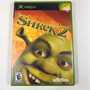 Shrek 2 Microsoft Xbox Activision Original Release CIB with Manual - Picture 1 of 10