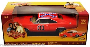 1969 DODGE CHARGER DUKES OF HAZZARD GENERAL LEE ORANGE BY JOHNNY LIGHTNING 1:18 - Picture 1 of 1