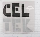 New Celtek Script Cotton Bandana Facemask Charcoal Gray