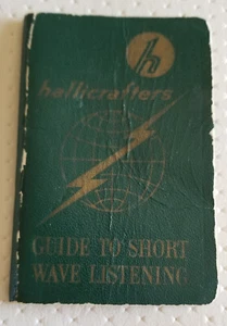 1963 Hallicrafters GUIDE TO SHORT WAVE LISTENING Book - Zdjęcie 1 z 5