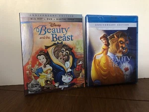 Beauty And The Beast Disney (Blu-ray+DVD+Digital+Slipcover) DMC Sealed 2021 - Picture 1 of 2