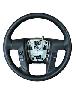 2011-2014 Ford F-150 F150 Leather Steering Wheel OEM BL34 3F563 RB35B8 - Picture 1 of 6