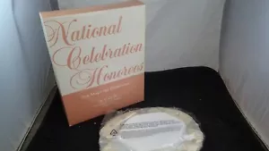 AVON 2002 HONOR SOCIETY Colección Rosa Dorada Bandeja Celebración Nacional Honorario - Imagen 1 de 5