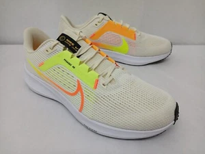 Nike Men's Air Zoom Pegasus 40 Running Shoes DV3853-101 Coconut Milk Sz 10.5 - Picture 1 of 10