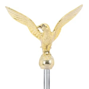 Flag Pole Eagle Topper Ornament Fit 20/25/30FT Telescoping Sectional Flagpoles - Picture 1 of 8