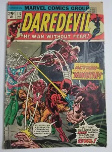 Low Grade Daredevil #117 (Marvel Comics, 1975) Black Widow - Picture 1 of 1