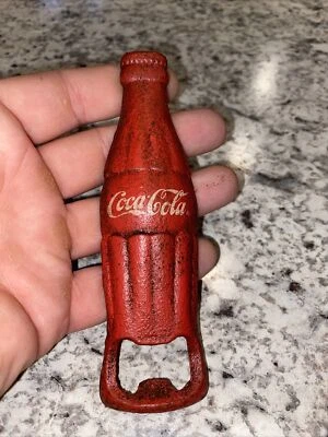 Coca Cola Bottle Opener Patina Metal Coke Collector Soda Pepsi Beer BBQ Gift WOW - Image 1 of 4