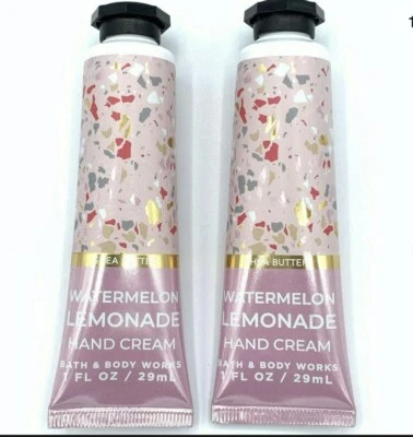 Crema de manos Bath & Body Works sandía limonada manteca de karité X2 Foto 1 de 2
