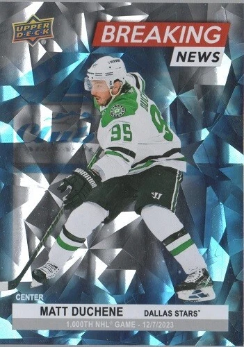 2024-25 Upper Deck Series 1 "BREAKING News" Matt Duchene #BN-19 - Image 1 of 1