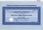 Philips Kommunikations Industrie PKI AG 1982 Nürnberg TeKaDe Lucent AT & T 50 DM