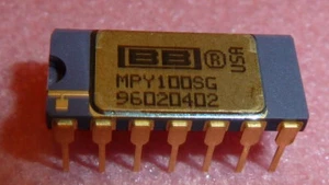 NUEVO 1 PIEZA Multiplicador/Divisor Analógico IC BURR-BROWN MPY100SG 4 bits 14 pines SBCDIP - Imagen 1 de 12