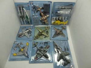 LOTTO ITALERI-FABBRI AVIAZIONE MILITARE SCALA 1/100 : 10 AEREI/ELICOTTERI WWII - Foto 1 di 12